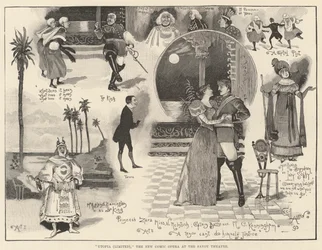 Utopia (Limited), die neue komische Oper im Savoy Theatre